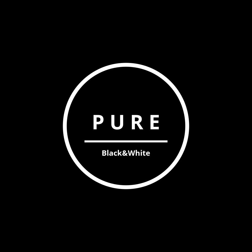 Logo Pure Black&White