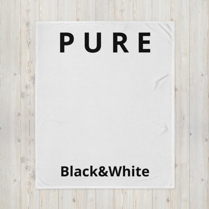 Coperta unisex Pure White