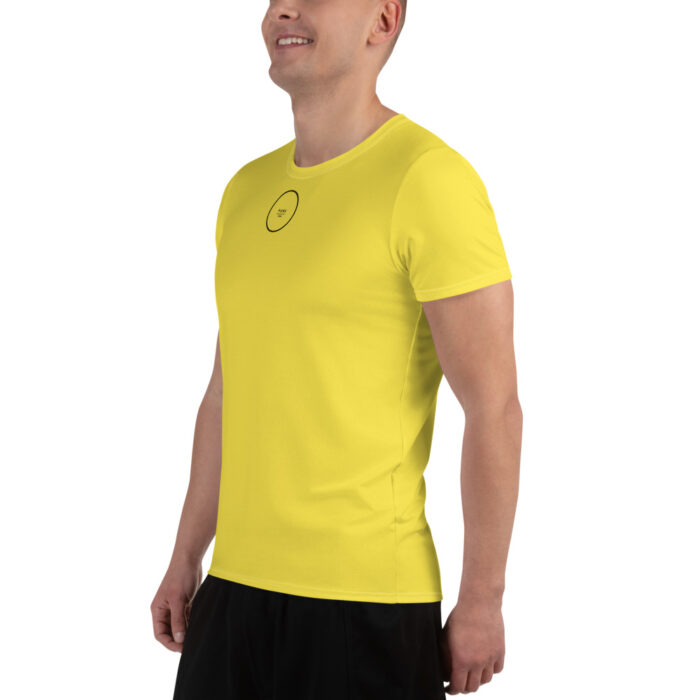 T-shirt sportiva uomo modello PURE YELLOW SUMMER