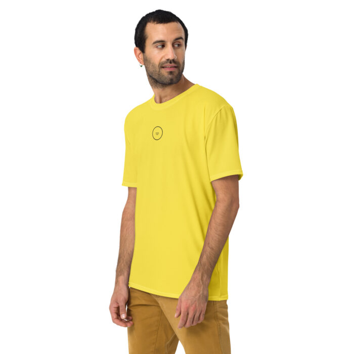 T-shirt uomo girocollo modello PURE YELLOW SUMMER