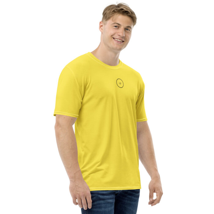 T-shirt uomo girocollo modello PURE YELLOW SUMMER