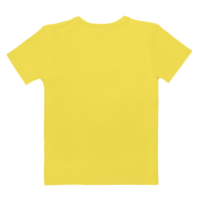 T-shirt girocollo donna modello PURE YELLOW SUMMER